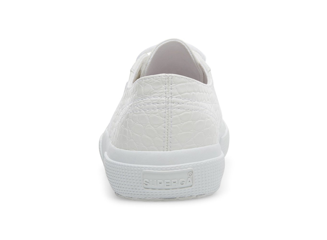 Zapatillas Superga Mujer Blancas - 2750 Syntcrocodile Woven - 015872LNQ